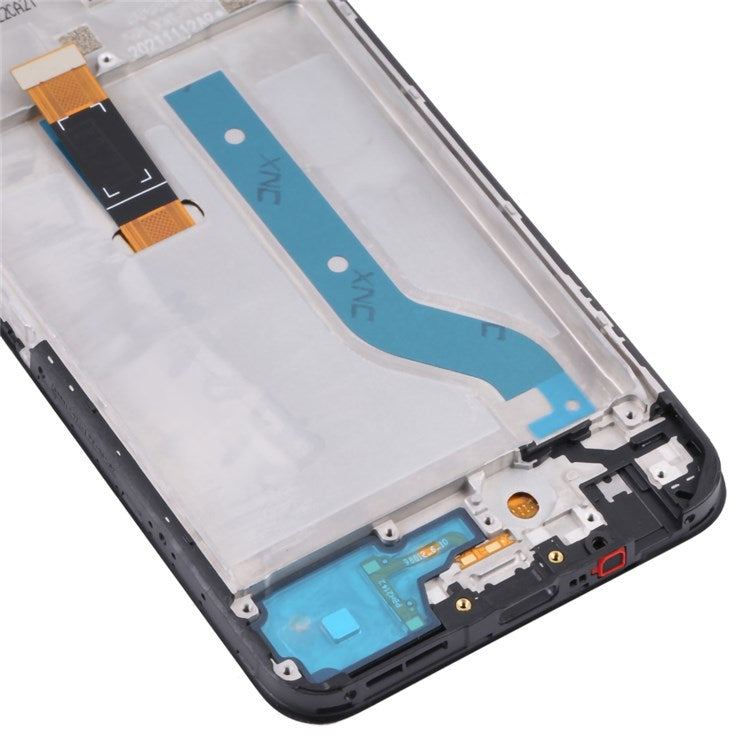 For Motorola Moto G50 5G XT2149-1 Grade B LCD Screen and Digitizer Assembly + Frame Replacement Part (without Logo) - Black