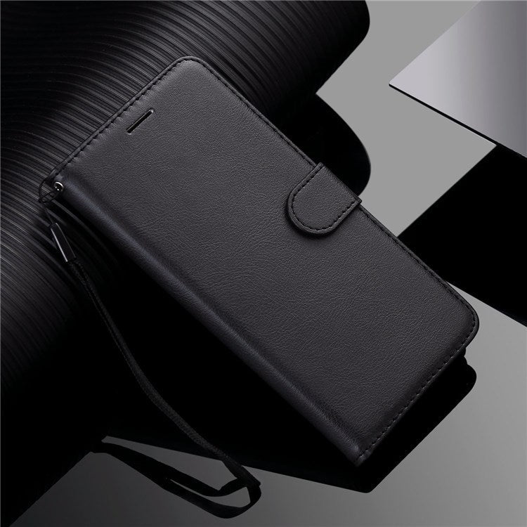 For OnePlus Nord 2T 5G KT Leather Series-2 Leather Stand Phone Case, Wallet Design Magnetic Clasp Leather Phone Case with Handy Strap - Black