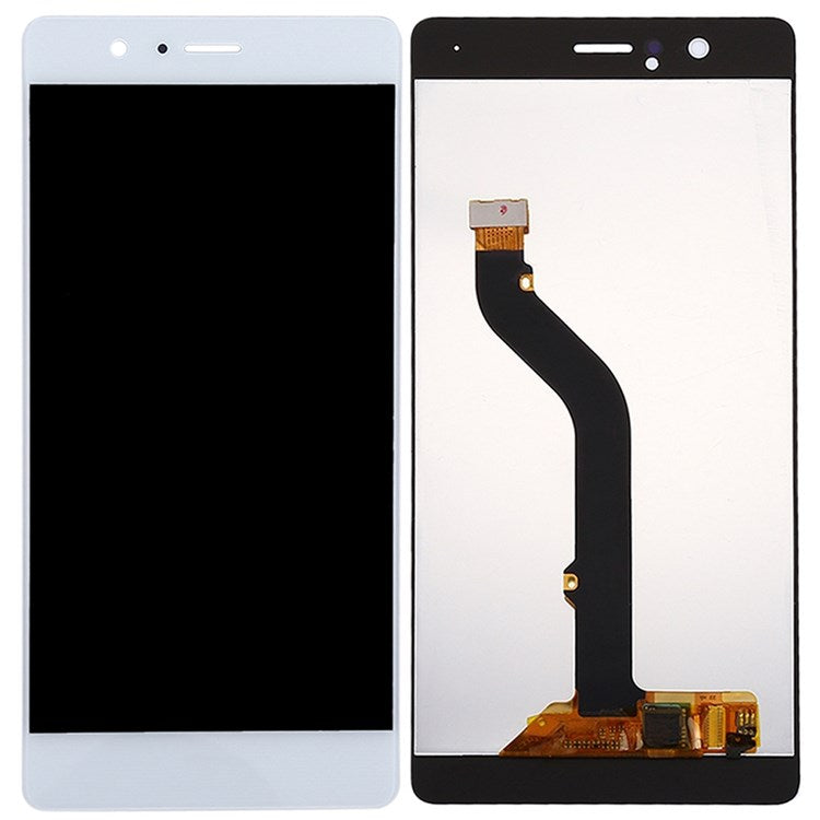 For Huawei P9 Lite (2016) Grade C LCD Screen and Digitizer Assembly Replacement Part (without Logo) - White