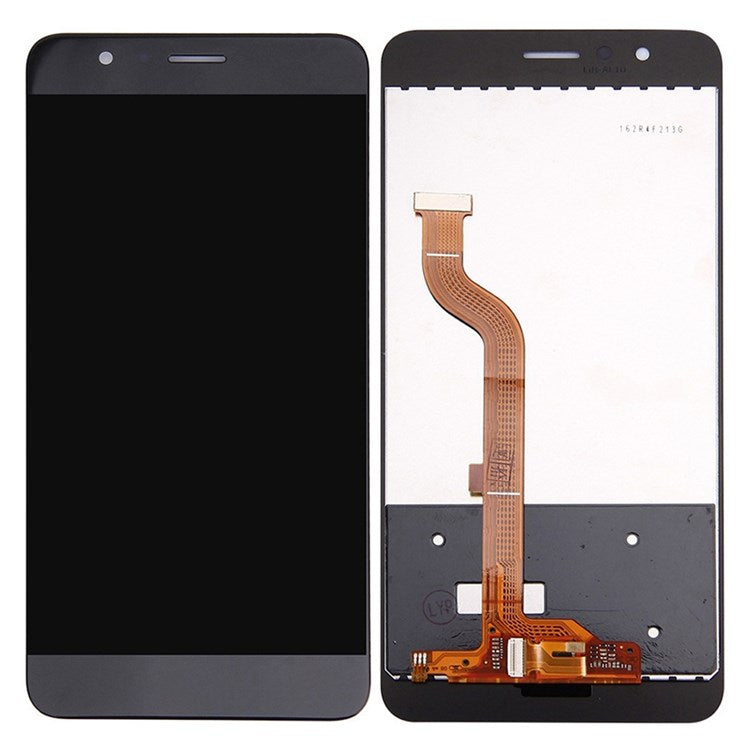 For Huawei Honor 8 Grade C LCD Screen and Digitizer Assembly Replacement Part (without Logo) - Black