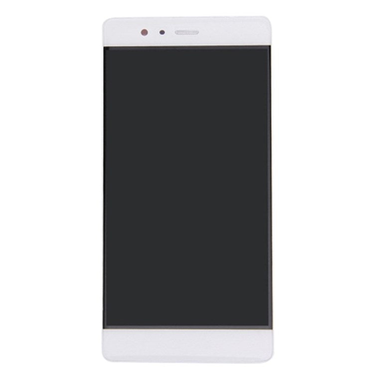 For Huawei P9 Grade C LCD Screen and Digitizer Assembly + Frame (without Logo) - White
