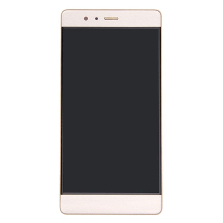 For Huawei P9 Grade C LCD Screen and Digitizer Assembly + Frame (without Logo) - Gold