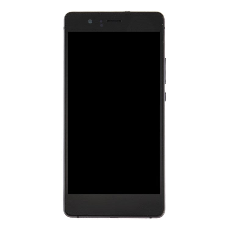 For Huawei P9 Lite (2016) Grade C LCD Screen and Digitizer Assembly + Frame (without Logo) - Black