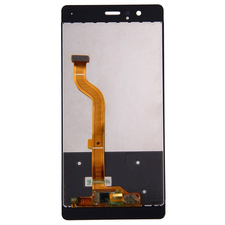 For Huawei P9 Grade C LCD Screen and Digitizer Assembly Replacement Part (without Logo) - Black