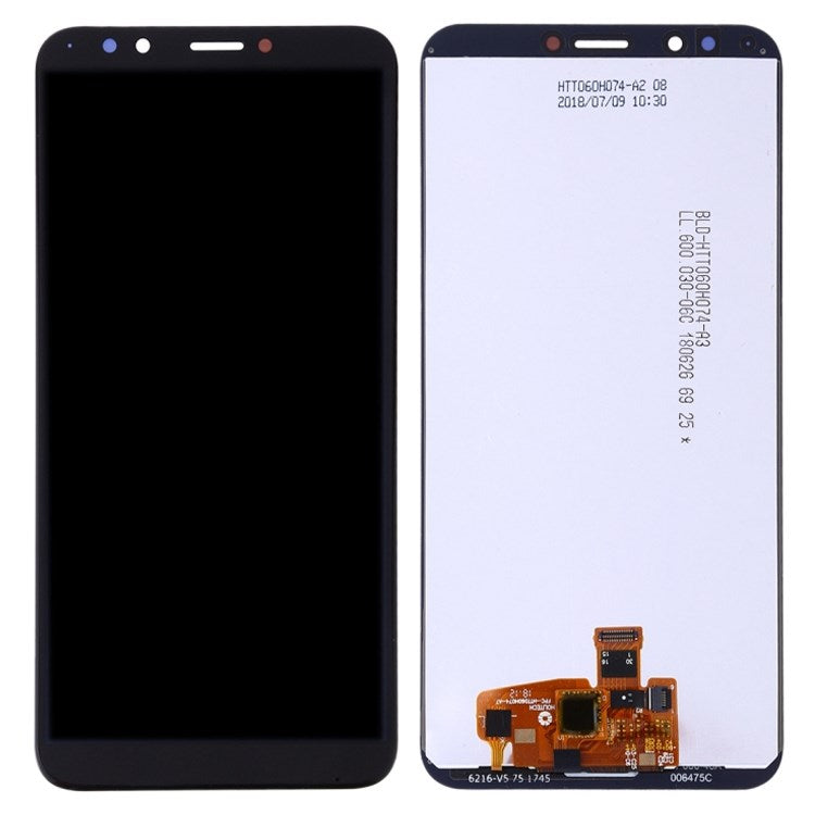 For Huawei Y7 (2018) / Y7 Prime (2018) / Y7 Pro (2018) Grade C LCD Screen and Digitizer Assembly Replacement Part (without Logo) - Black
