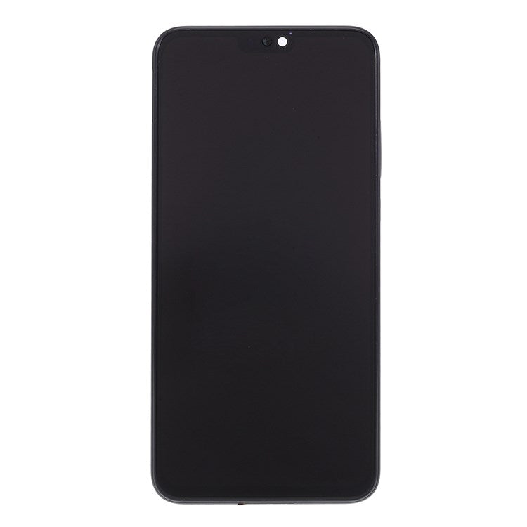 For Huawei Honor 8X Grade C LCD Screen and Digitizer Assembly + Frame Replacement Part (COG Technology) (without Logo) - Black