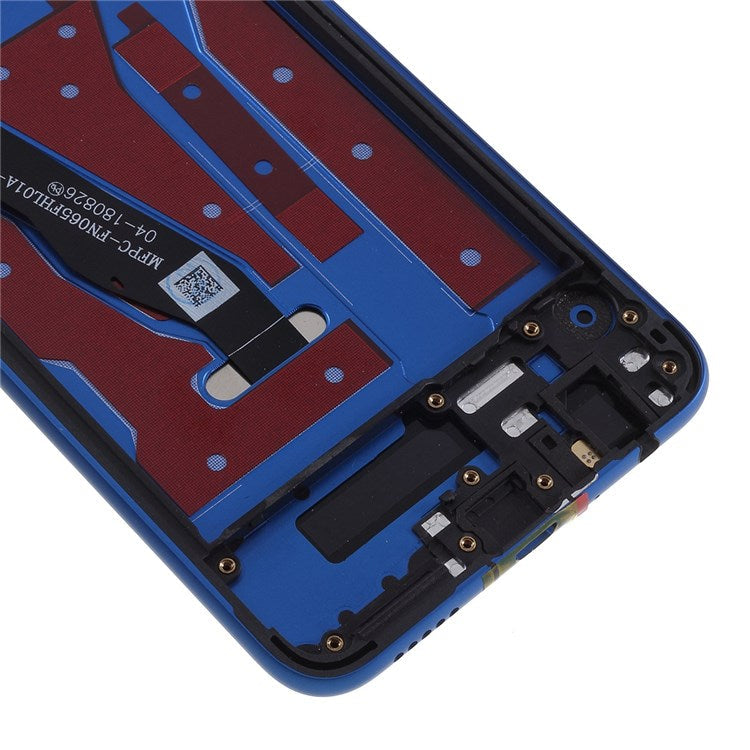 For Huawei Honor 8X Grade C LCD Screen and Digitizer Assembly + Frame Replacement Part (COG Technology) (without Logo) - Blue