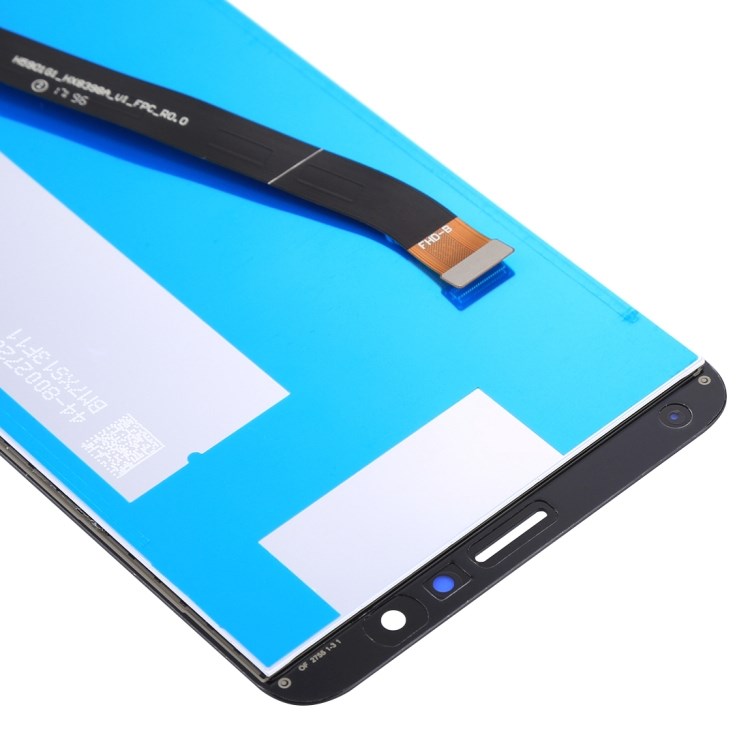 For Huawei Honor 7X Grade C LCD Screen and Digitizer Assembly Replacement Part (without Logo) - Black