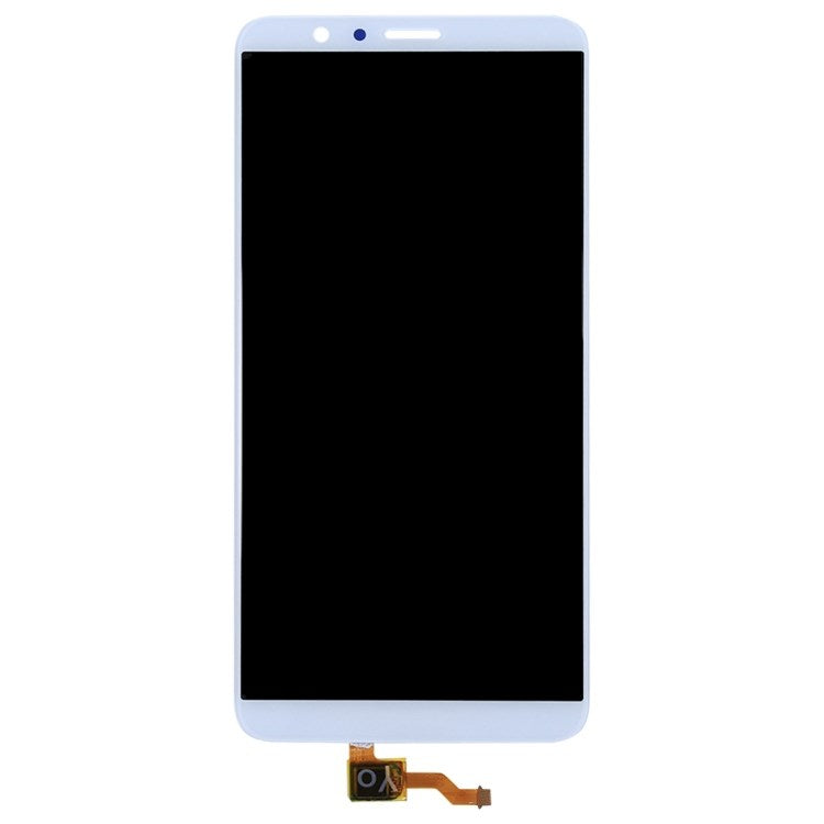 For Huawei Honor 7X Grade C LCD Screen and Digitizer Assembly Replacement Part (without Logo) - White