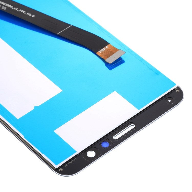 For Huawei Honor 7X Grade C LCD Screen and Digitizer Assembly Replacement Part (without Logo) - White