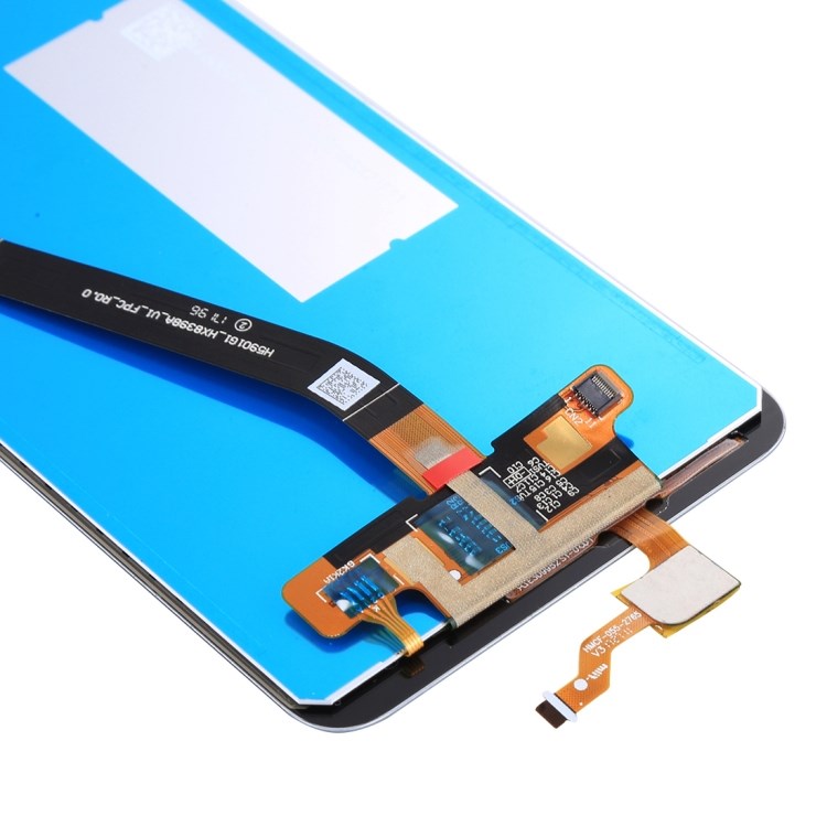 For Huawei Honor 7X Grade C LCD Screen and Digitizer Assembly Replacement Part (without Logo) - White