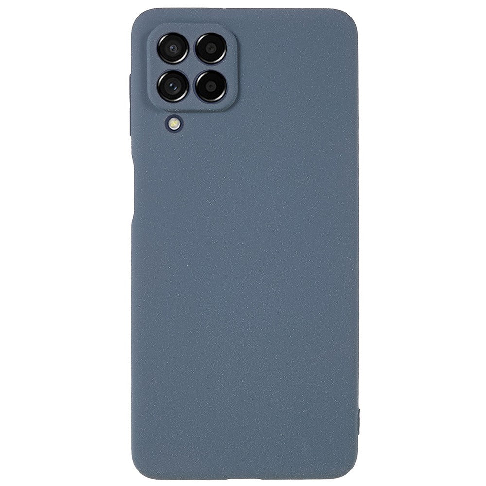 For Samsung Galaxy M53 5G Ultra Thin Anti-fall TPU Phone Case Anti-scratch Back Cover Double-Sided Matte Phone Shell - Grey