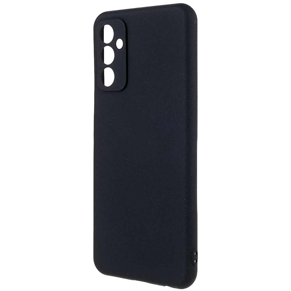 For Samsung Galaxy M23 5G / F23 5G Soft TPU Phone Case Double-Sided Matte Shockproof Back Cover - Black