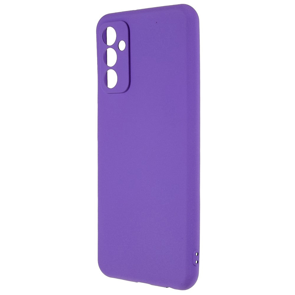 For Samsung Galaxy M23 5G / F23 5G Soft TPU Phone Case Double-Sided Matte Shockproof Back Cover - Purple