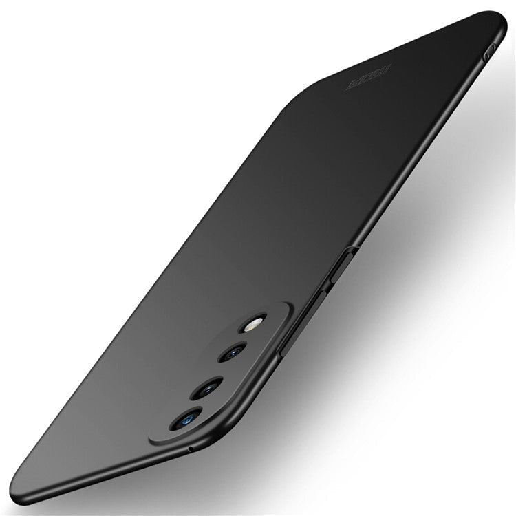 MOFI JK PC Series-1 Shield for Honor 70 5G Wear-resistant Matte Hard PC Back Case Well-protected Phone Cover with Strap - Black