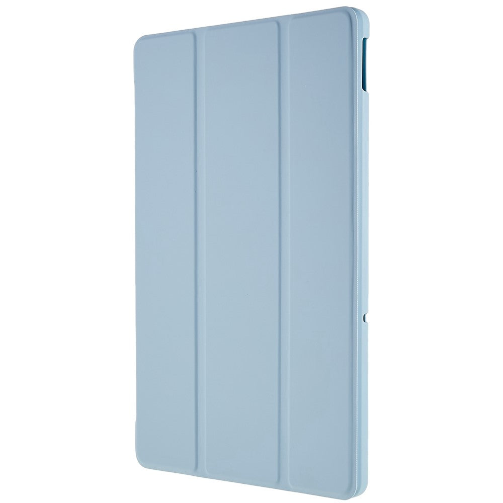 For Lenovo Tab M10 Plus (3rd Gen) / Xiaoxin Pad 2022 10.6 inch Light Thin Anti-wear PU Tablet Case Matte TPU Trifold Stand Cover - Sky Blue