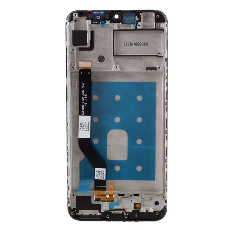 For Huawei Y7 (2019) / Y7 Pro (2019) / Y7 Prime (2019) / Enjoy 9 (6Pin, 3+32GB) Grade C LCD Screen and Digitizer Assembly + Frame (without Logo)