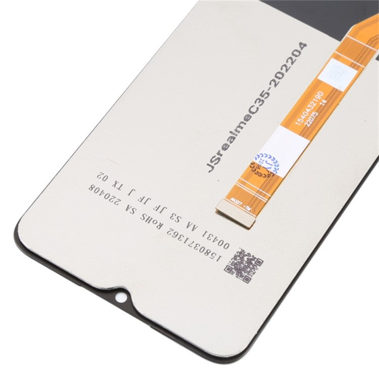 For Realme C35 4G / Narzo 50A Prime Grade B LCD Screen and Digitizer Assembly Part (without Logo)