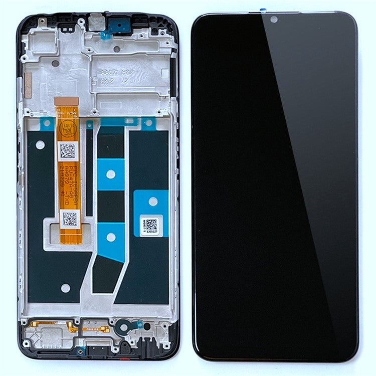 For Oppo A16 CPH2269 / A16s Grade S OEM LCD Screen and Digitizer Assembly + Frame Replacement Part (without Logo)
