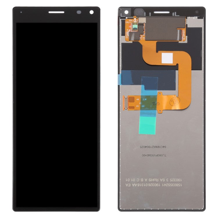 For Sony Xperia 8 Grade S OEM LCD Screen and Digitizer Assembly Replacement Part (without Logo) - Black