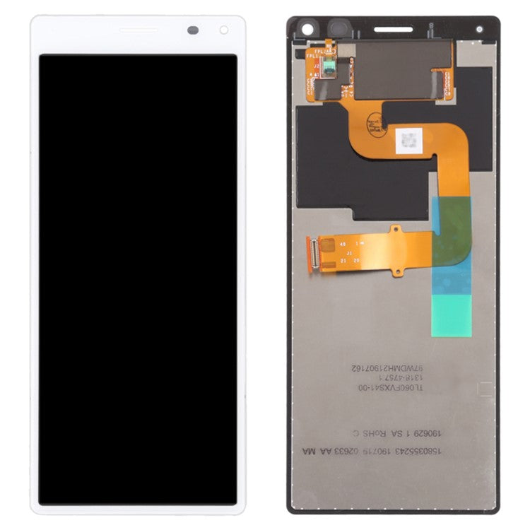 For Sony Xperia 8 Grade S OEM LCD Screen and Digitizer Assembly Replacement Part (without Logo) - White