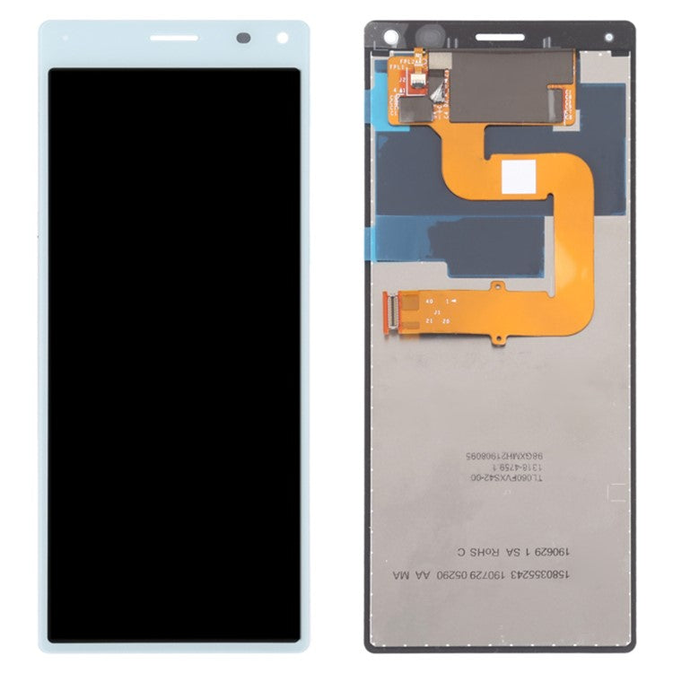 For Sony Xperia 8 Grade S OEM LCD Screen and Digitizer Assembly Replacement Part (without Logo) - Blue