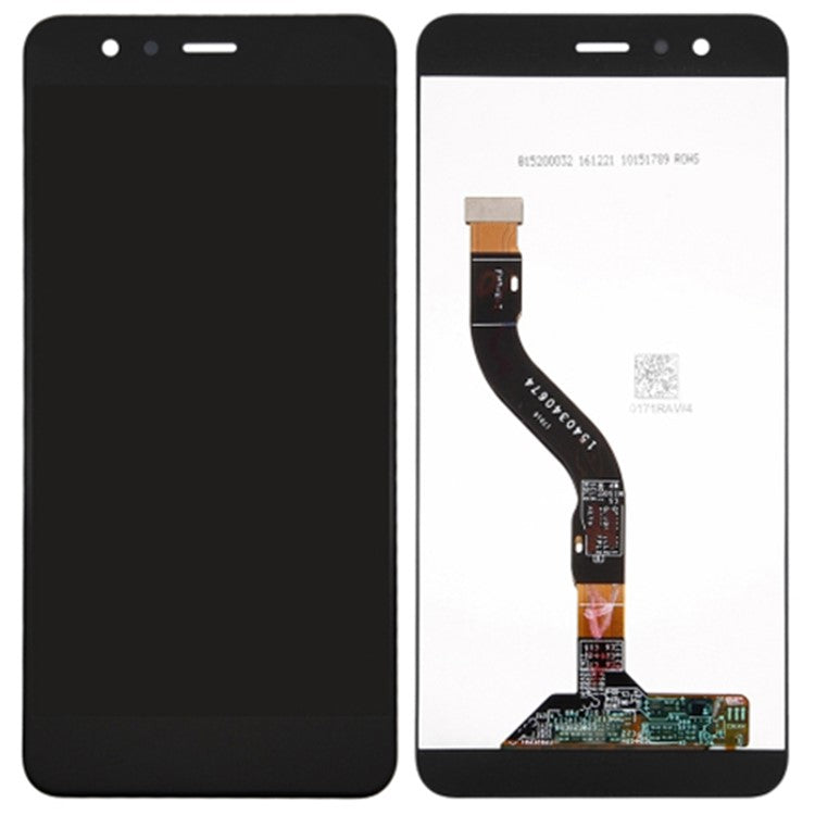For Huawei P10 Lite Grade C LCD Screen and Digitizer Assembly Replacement Part (without Logo) - Black