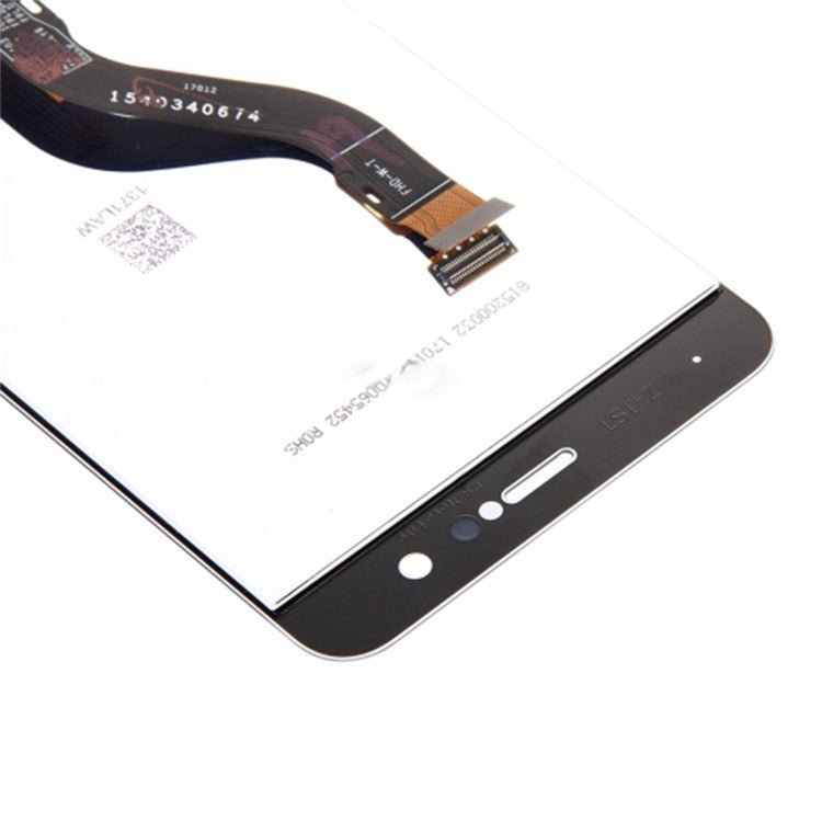 For Huawei P10 Lite Grade C LCD Screen and Digitizer Assembly Replacement Part (without Logo) - White
