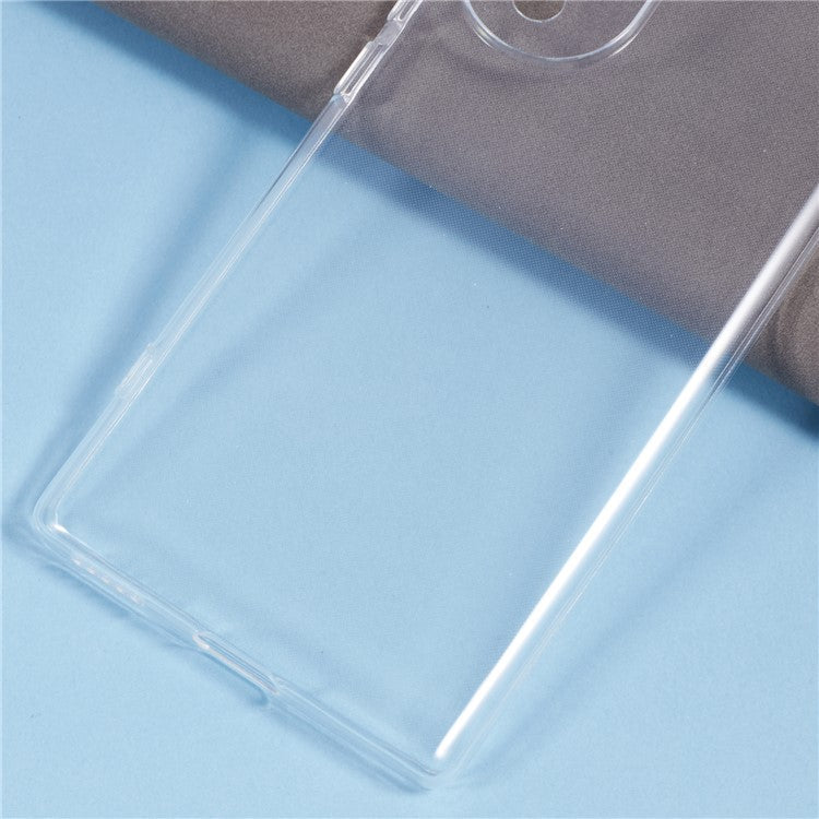 Crystal Clear TPU Case for Honor 70 5G, Drop-proof Anti-scratch Phone Protective Cover