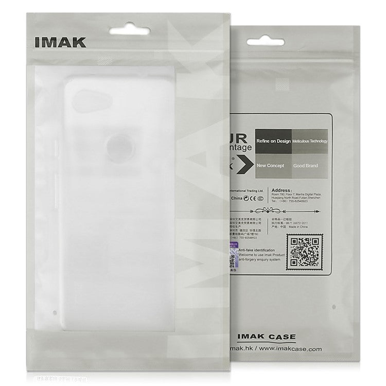 IMAK UX-5 Series for Realme GT2 Explorer Master 5G Clear Crystal Soft Flexible TPU Case Drop Protection Shockproof Back Cover