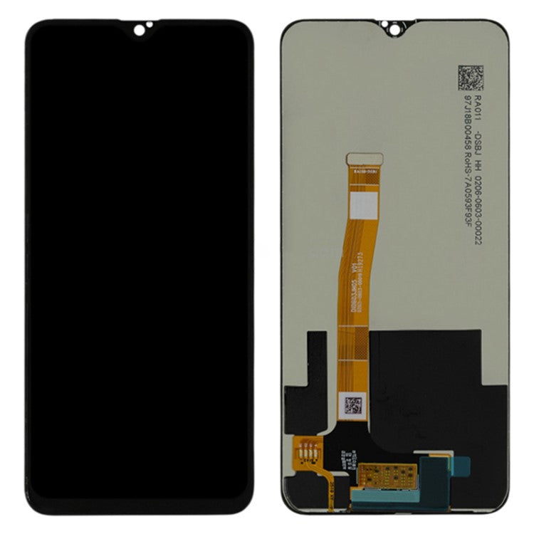 For OPPO Realme 5 Pro / Realme Q Grade C LCD Screen and Digitizer Assembly Replacement Part (without Logo)