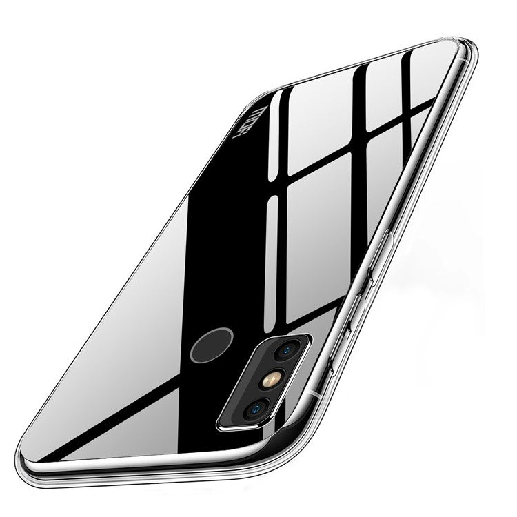MOFI For TECNO Spark 6 Go Crystal Clear Phone Case Slim TPU Shock Absorption Back Cover