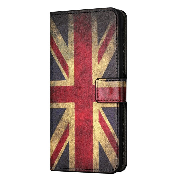 For OnePlus 10T 5G / Ace Pro 5G Pattern Printing Magnetic PU Leather Case Stand Wallet Function Anti-wear Shell - Union Jack