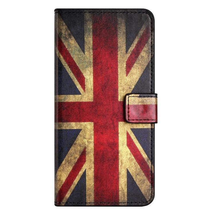 For OnePlus 10T 5G / Ace Pro 5G Pattern Printing Magnetic PU Leather Case Stand Wallet Function Anti-wear Shell - Union Jack