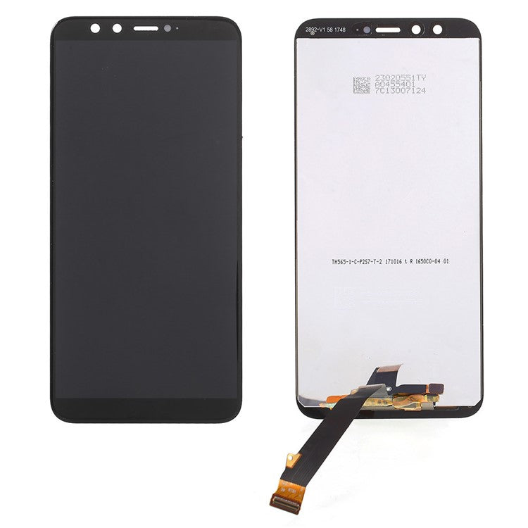 For Huawei Honor 9 Lite Grade C LCD Screen and Digitizer Assembly Replacement Part (without Logo) - Black
