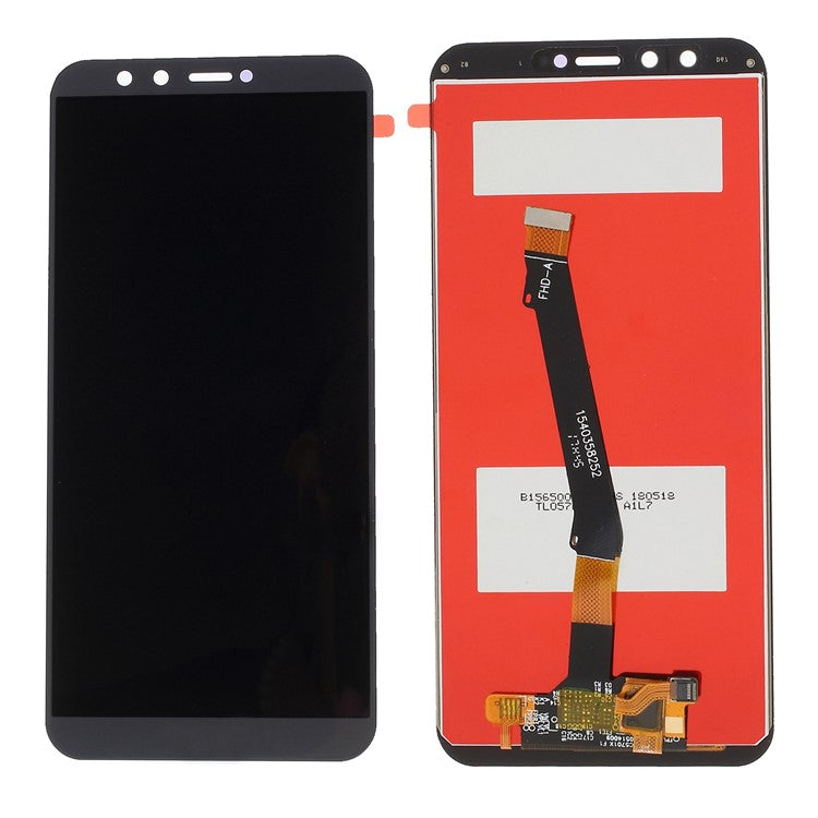 For Huawei Honor 9 Lite Grade C LCD Screen and Digitizer Assembly Replacement Part (without Logo) - Grey