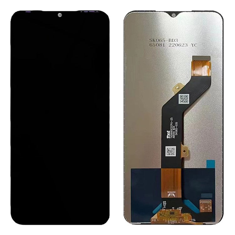 For Infinix Hot 12 Pro 4G X668 Grade C LCD Screen and Digitizer Assembly Replacement Part (without Logo)