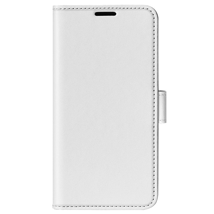 For Asus ROG Phone 6 5G Crazy Horse Texture Case PU Leather + TPU Drop-proof Stand Wallet Phone Shell - White