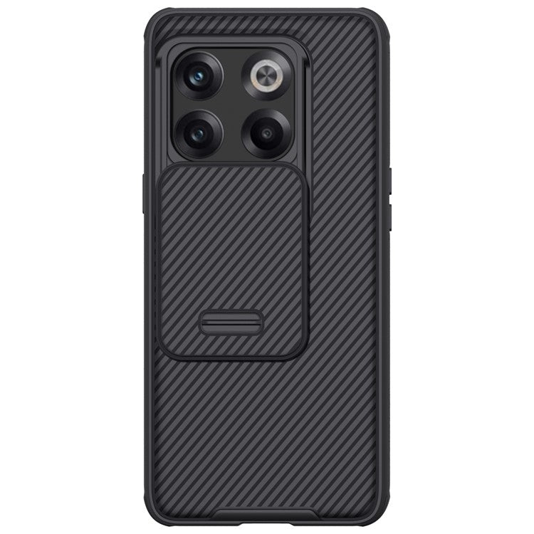 NILLKIN CamShield Pro Series for OnePlus Ace Pro 5G / 10T 5G TPU + PC Phone Case Slide Camera Lens Cover Phone Back Shell - Black