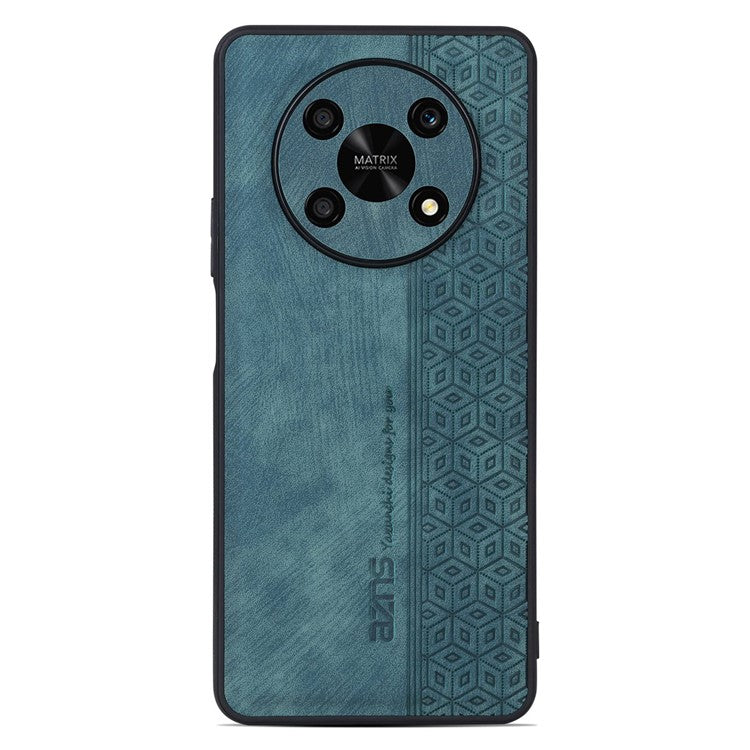 AZNS For Honor X9 5G / X30 5G / Magic4 Lite 5G Protective Case Anti-fall PU Leather Coated TPU Phone Cover - Green