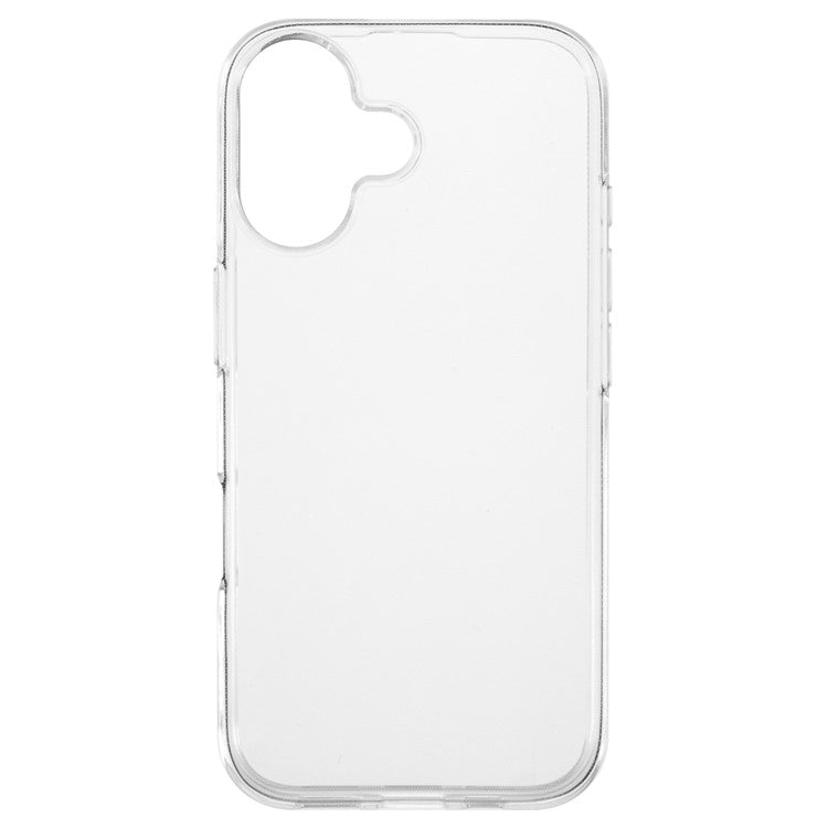 10Pcs / Set For iPhone 16 Case Clear TPU Watermark-Free Shockproof Phone Cover