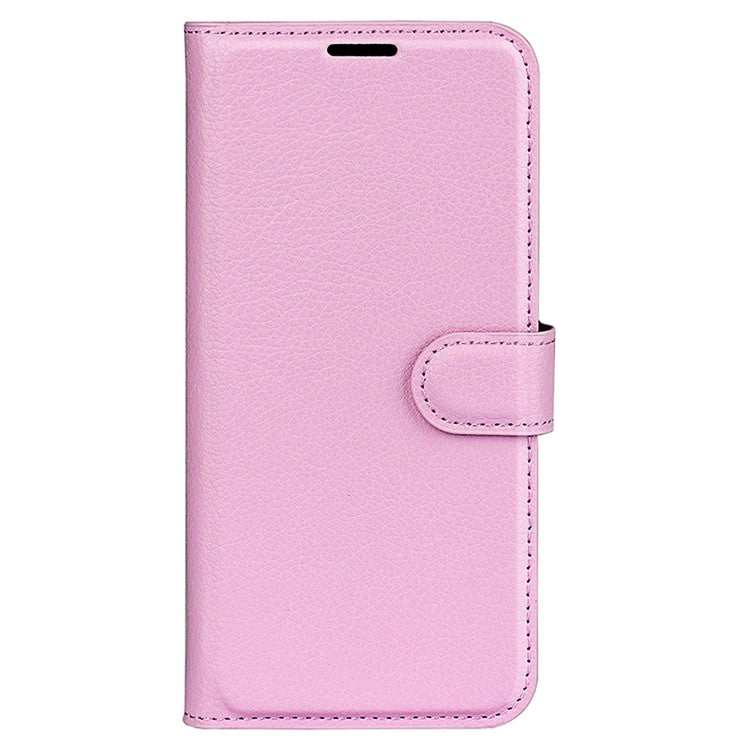 For Motorola Edge 50 Ultra 5G / Moto X50 Ultra 5G Wallet Case Litchi Texture Leather Phone Cover - Pink