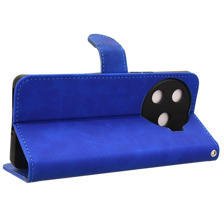 For TECNO Camon 30 Pro 5G Case Skin-Feel Leather Phone Cover - Blue