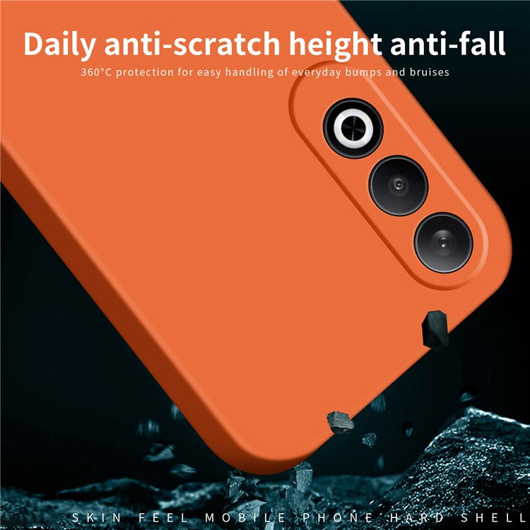 MOFI JK Qin Series For Oppo K12 / OnePlus Nord CE4 5G Case TPU+Acrylic Phone Back Cover - Orange