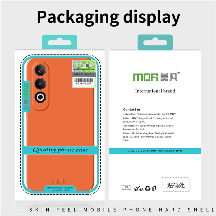 MOFI JK Qin Series For Oppo K12 / OnePlus Nord CE4 5G Case TPU+Acrylic Phone Back Cover - Green