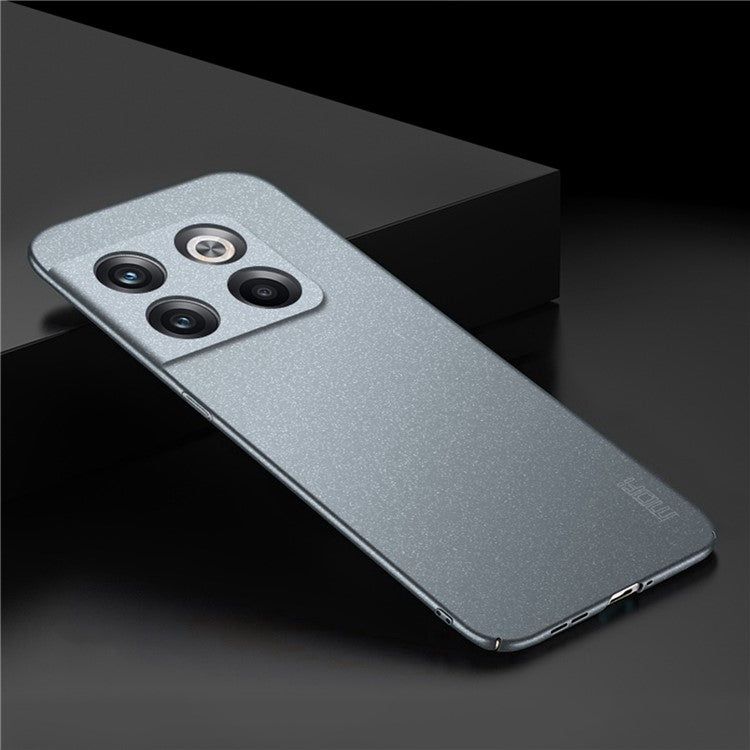 MOFI Shield Matte Series for OnePlus Ace Pro 5G / 10T 5G Ultra Slim Phone Case Drop-proof Hard PC Protective Back Cover - Grey