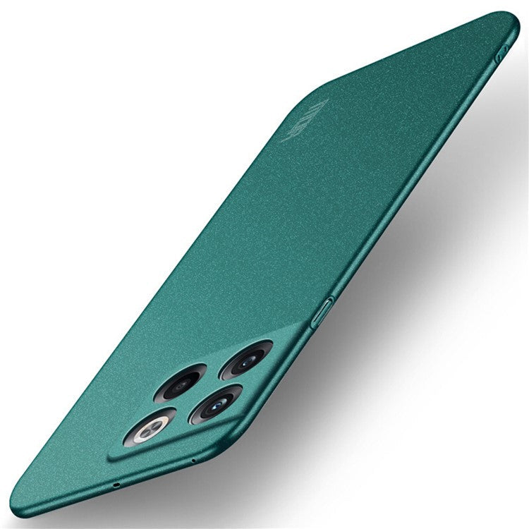 MOFI Shield Matte Series for OnePlus Ace Pro 5G / 10T 5G Ultra Slim Phone Case Drop-proof Hard PC Protective Back Cover - Green