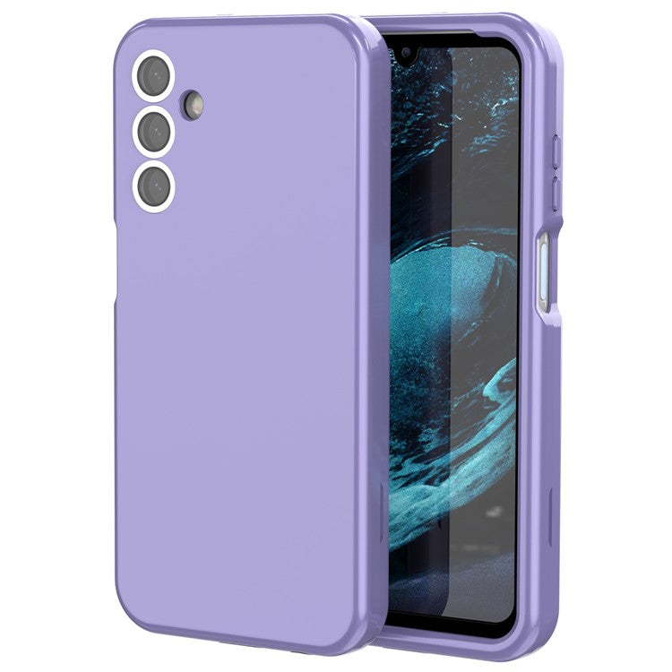 GW03 For Samsung Galaxy A15 5G Case TPU + PC Phone Cover Dual Layer Shockproof - Light Purple