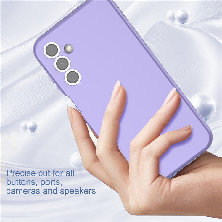 GW03 For Samsung Galaxy A15 5G Case TPU + PC Phone Cover Dual Layer Shockproof - Light Purple