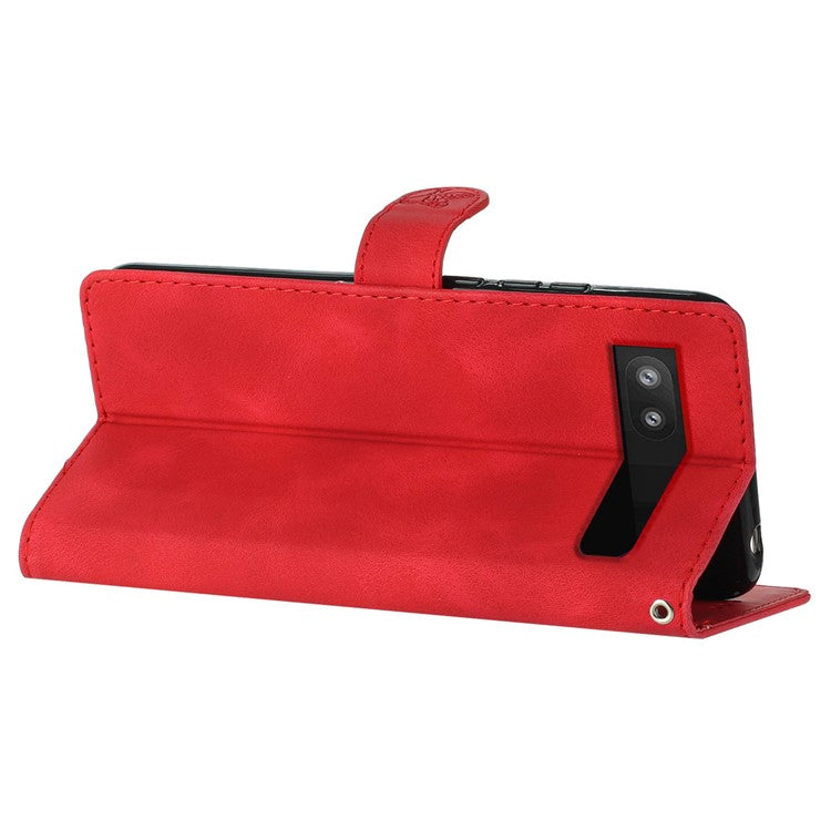 For Google Pixel 8a Wholesale Magnetic Phone Case PU Leather Stand Phone Cover Wallet - Red